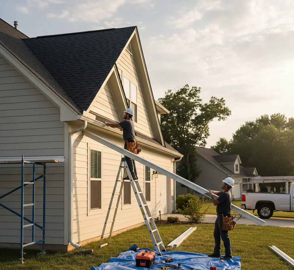 gutter installation
