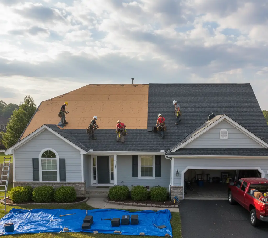 roof replacement service