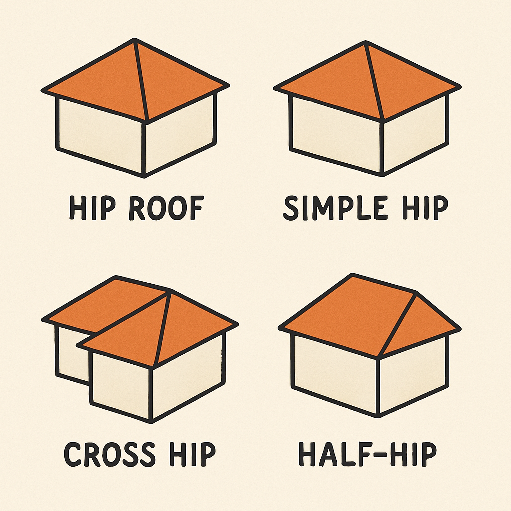 Montgomery Roofing - Hip Roof Design