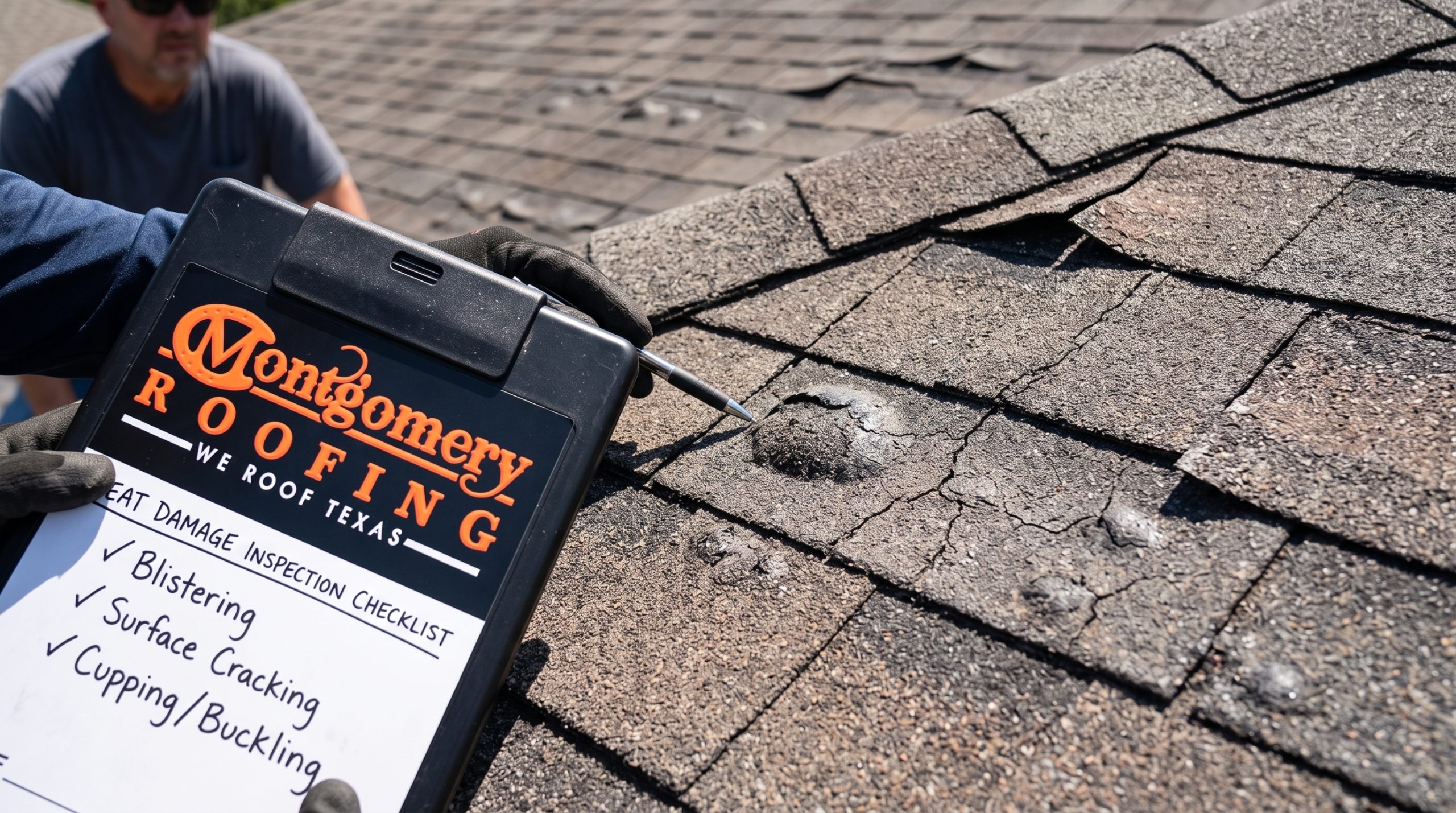roof heat damage in Waco during a summer heatwave