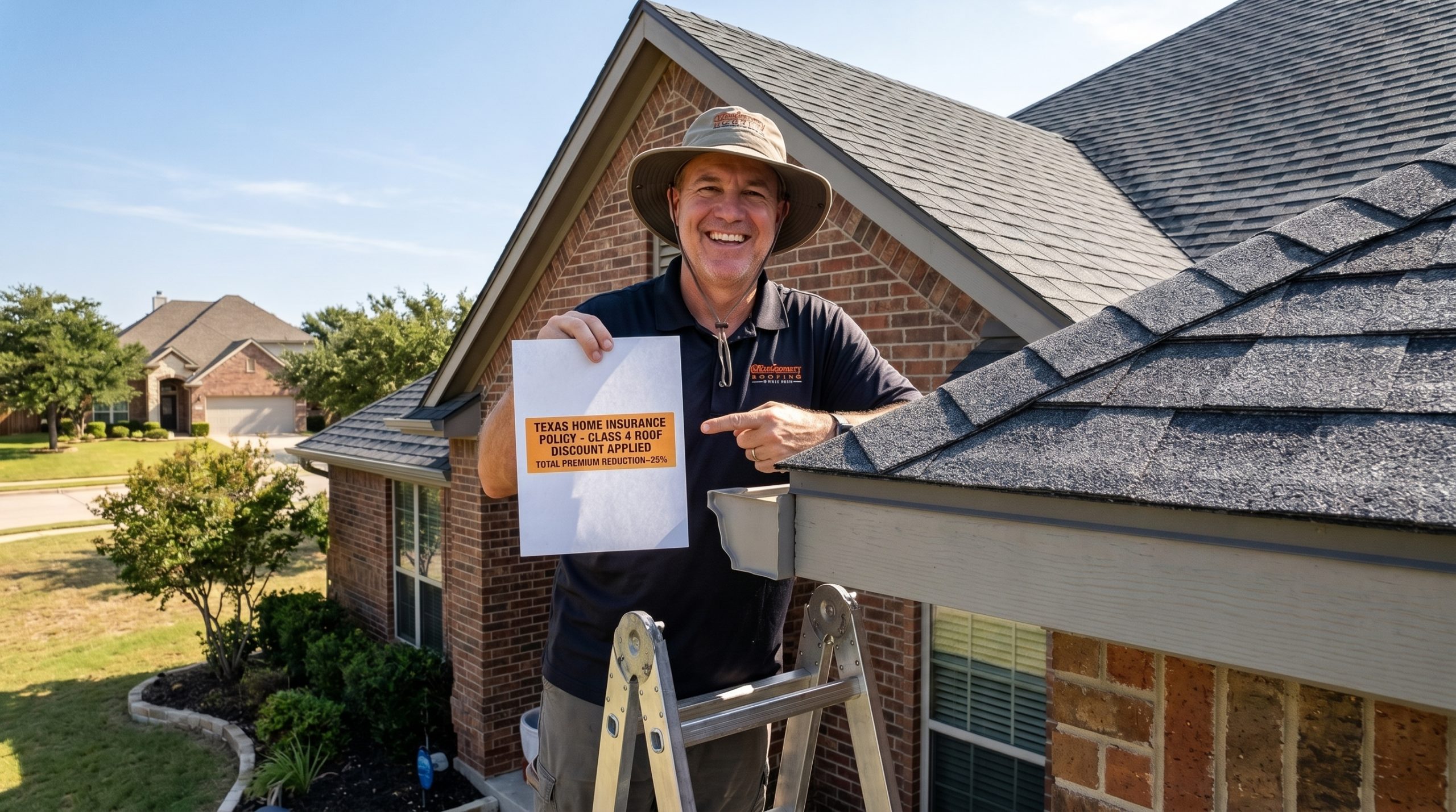 Class 4 roof insurance discount Texas